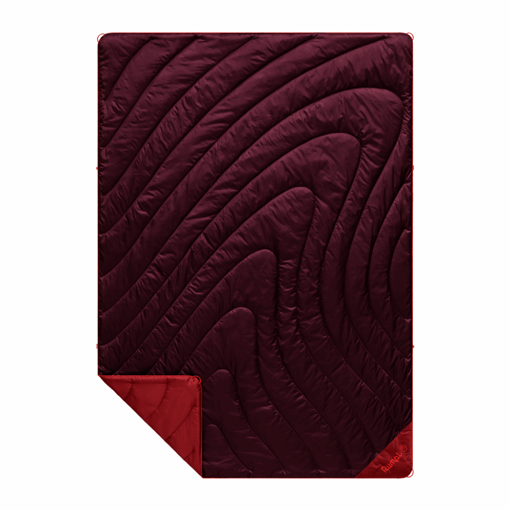 Original Puffy Blanket - Fig Cherry