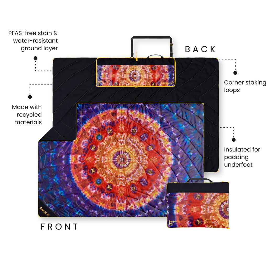 Stash Mat - Tapestry Tie Dye - Image 4