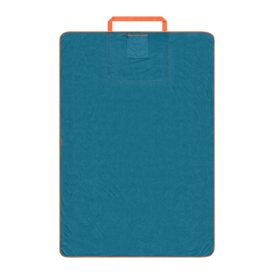 Tech Towel Tote - Midnight Retro Stripes - Image 13