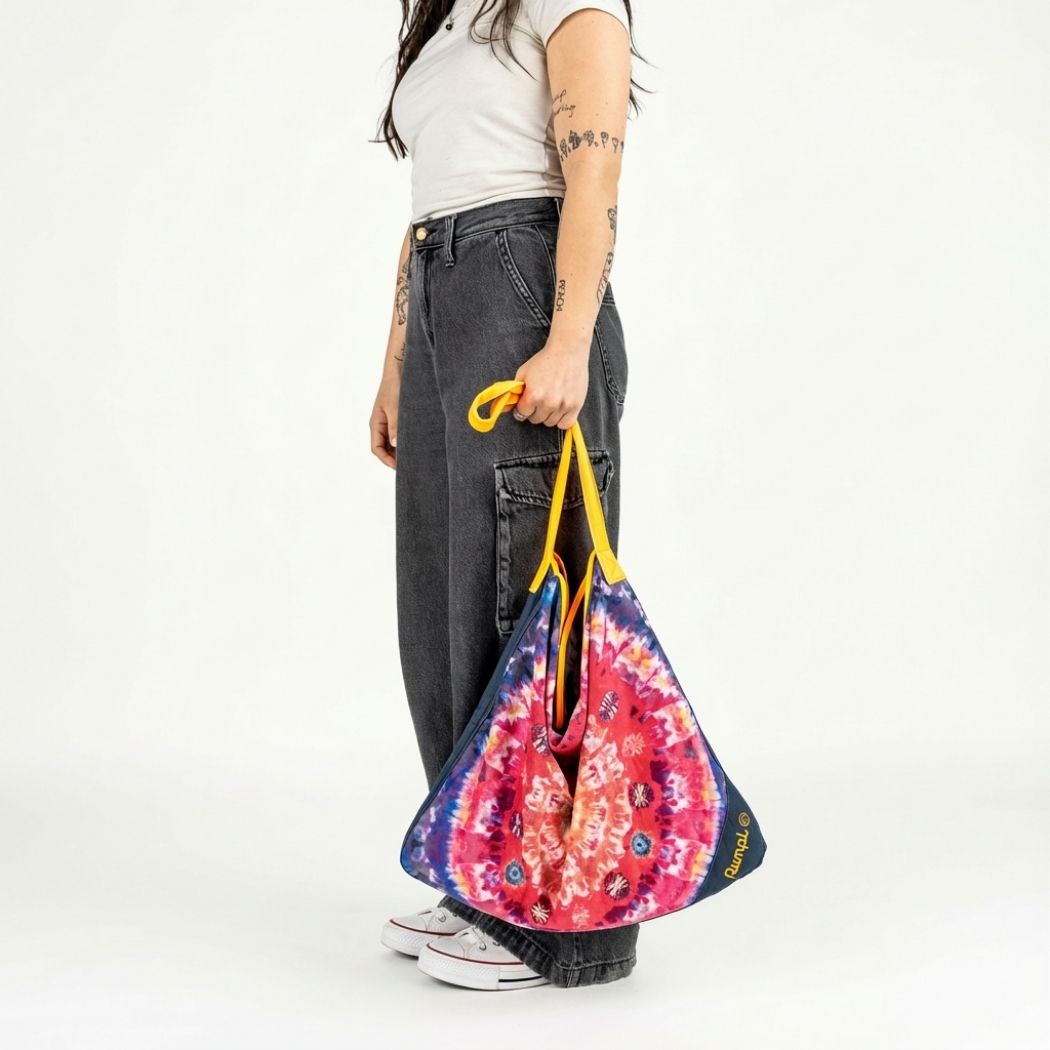 Tech Towel Tote - Tapestry Tie Dye - Image 12