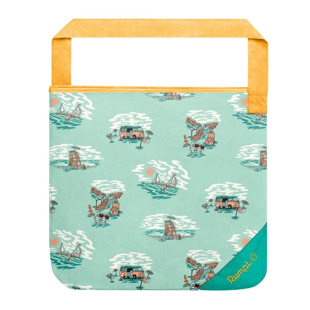Tech Towel Tote - Aqua Outer Banks - Image 5
