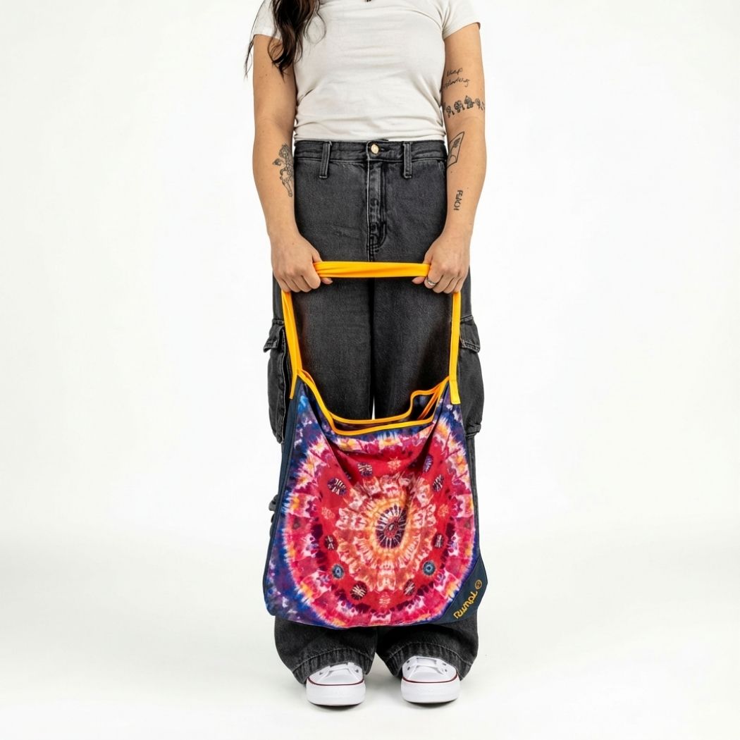 Tech Towel Tote - Tapestry Tie Dye - Image 4