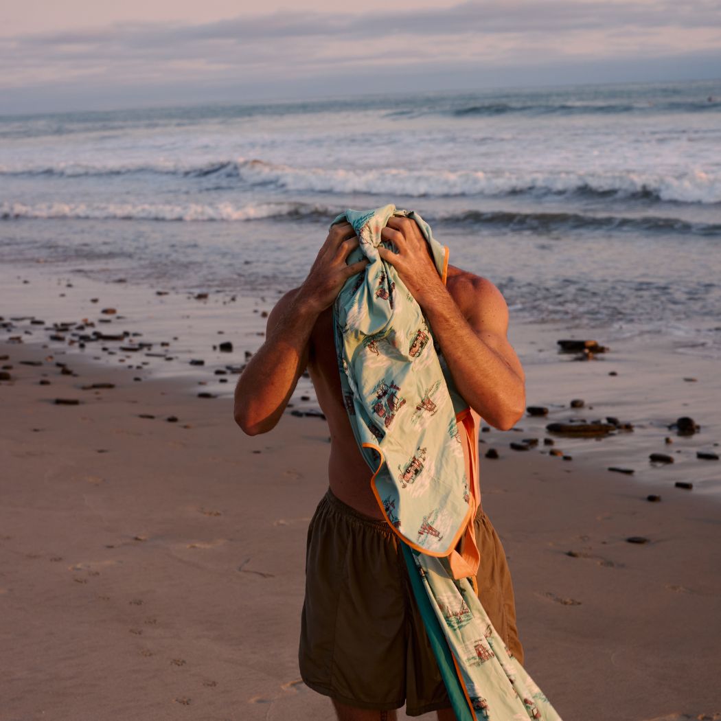 Tech Towel Tote - Aqua Outer Banks - Image 17